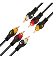 Powermaster 1.5 Metre 3RCA-3RCA Kablo