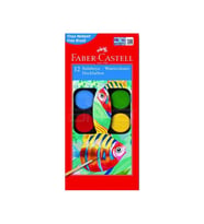 Faber-Castell Suluboya 12 Renk Büyük Boy