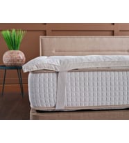 Bambu Yatak Pedi 100x200cm (Ekru)