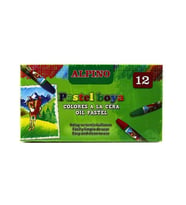 Alpino Yağlı Pastel Boya 12 Renk Karton Kutu 