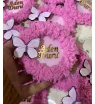 BEBEK HEDİYELİK MAGNET (Pudra Pembe)