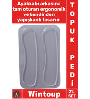 #TopukPedi Ayakkabı Arkası Jel Ortopedik Konforlu Koruyucu 2’li Silikon Topuk Vurma Engelleyici Ped