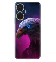 Realme C55 Kılıf Silikon Desen Özel Seri Kartal 1622