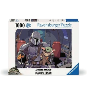 Ravensburger 1000P Puzzle Sw Mandalorian, Yapboz (Krem)