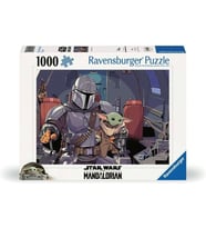 Ravensburger 1000P Puzzle Sw Mandalorian, Yapboz (Krem)