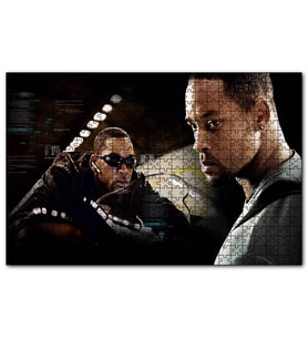 Cakapuzzle I, Robot Profil Puzzle Yapboz MDF (Ahşap) (120 Parça)