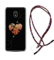 Xiaomi Redmi 8A 8 Pro 9C 9T 10C 11T Pro Kılıf Boyun Asklı Rasta Silikon Plane Heart 1721