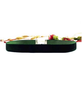 Yeşil Renk Kadife Kadın Choker Kolye