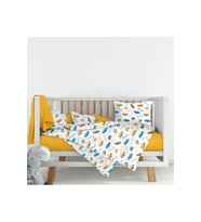 Ranforce Kumaşından 1.Kalite %100 Pamuklu Bebek Nevresim Takımı 100x150