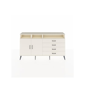 Arges Konsol 5 Raflı 4 Çekmeceli 2 Kapaklı 176x30x99 Aytaşı-Aytaşı
