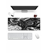 SonicTouch Klavye Mousepad 32x70cm Dikişsiz Pürüzsüz Sıvı Geçirmez Kaymaz Taban Gece Girdabı