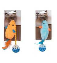 Eastland Tüylü Zilli Peluş Fare 28cm