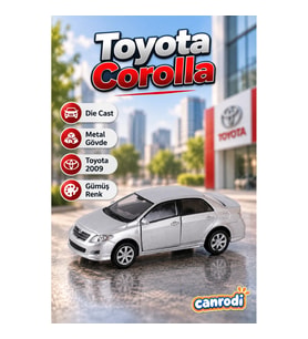 43608 WELLY DIE CAST BACK TOYOTA 2009 COR