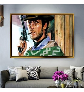 Altın Çerçeveli dekoratif tablo a778 (Gold)