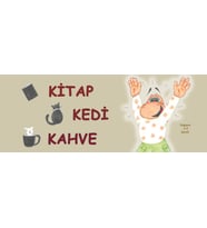 Kitap Kedi Kahve  Hediye Kupa Love Bug-T