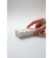 Sonsuzluk Küpü Stres Oyuncağı (Beyaz)