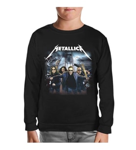 Metallica - İstanbul Siyah Çocuk Sweatshirt