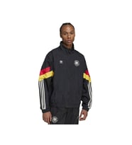 adidas Dfb Og Tt Erkek Futbol Ceketi IY7049 Siyah
