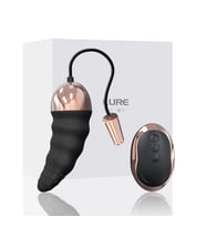 Lure Wireless Kumandalı 10 Modlu Yumurta Vibratör (Siyah)