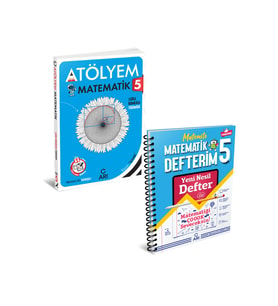 Arı Yayıncılık Arı Yayınları 5 Sınıf Matematik Atölyem Akıllı Defter Seti 2 Kitap (Çok Renkli)