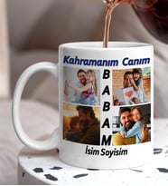 Kişiye Özel Fotoğraflı Kupaa Bardakk