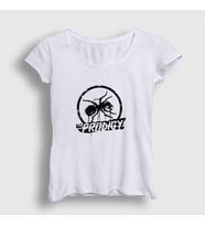 Presmono Kadın Beyaz Logo Ant Prodigy T-Shirt 431531tt (Beyaz)