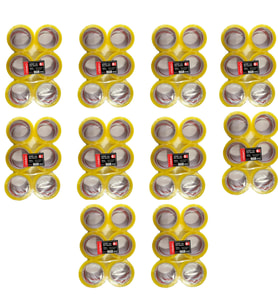 Osso Şeffaf Bant Ambalaj Koli Bandı - 100 YRD / 91.44 Metre - 43 mm - 6 Adetlik 10 Paket