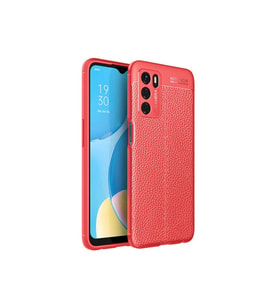 Oppo A16 Uyumlu Kılıf Zore Niss Silikon Kapak (Kırmızı)