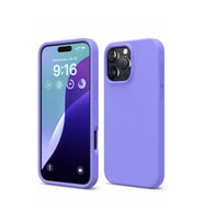 Apple İphone 16 Pro Max Kılıf Nano İçi Kadife Silikon - Lila