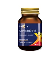 LifeXtra CRANBERRY Büyük Meyveli Vaksiniyum D-Mannoz ve C Vitamini Takviye Edici Gıda