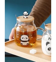 Livava Sevimli Panda Cam Kupa, 14x9
