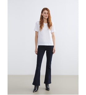 LCW Jeans İndigo Flare Kadın Jean Pantolon