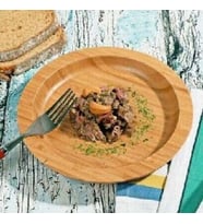 Ahşap Yemek Tabağı