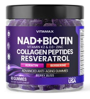 Nad + Biotin K2 & D3 60 Gummies