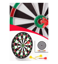Oyuncak Çift Taraflı Dart Seti Iğneli 37 cm