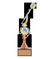 ODAK KUPA - Figürlü Kupalar - Dart Figürlü Kupalar FG-034 C - 37 cm