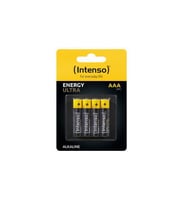 Intenso Energy Ultra AAA LR03 4adet İnce Kalem Pil (Siyah)
