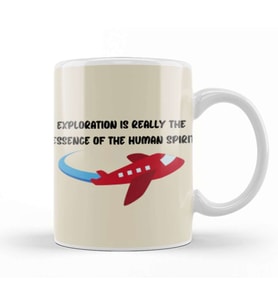 Funny Travel Gift design Lover Trippin Wanderlust Journey Adventurer Vacation Kupa Bardak Porselen