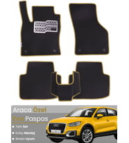 AUDİ Q2 (2016-2020) Uyumlu EVA Paspas Tam Set–Araca Özel,Su Geçirmez,Hızlı ve Kolay Montaj