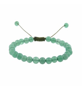 Yeşil Aventurin Doğal Taş Bileklik   - 4mm