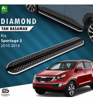 S-Dizayn Kia Sportage 3 Diamond Krom Yan Basamak 173 Cm 2010-2016