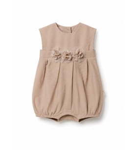 Pileli Bayramlık Kız Bebek Tulum 12825