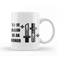 TO BE ASIAN IS AN HONOR Stop Asian Hate Kupa Bardak Porselen
