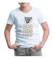 Sunny Side Up - Eggs Beyaz Çocuk Tshirt
