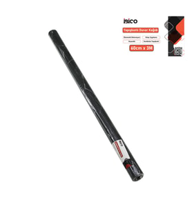 3MT X 60CM SİYAH MERMER DESENLİ TEZGAH ÜSTÜ FOLYO STİCKER - DUVAR KAĞIT KENDİNDEN YAPIŞKANLI - EKO DEKORASYON - DAYANIKLI (Standart)