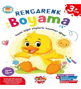Rengarenk Boyama 3 Yaş