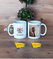 Teknoloji ve Tasarım Öğretmeni Kupa Bardak Beyaz Fotoğraflı Öğretmenler Günü Hediyesi