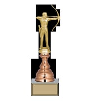 ODAK KUPA - Figürlü Kupalar - Okçu Figürlü Kupalar FG-024 C - 29 cm