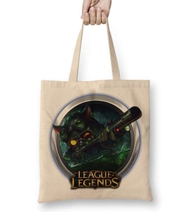 League of Legends Bez Çanta Uzun Saplı