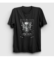 Presmono Unisex Siyah Skull Mastodon T-Shirt 163621tt